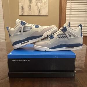 New Air Jordan 4 Military Blue 2024 Size 11 B-Grade No Visible Defects  No Box